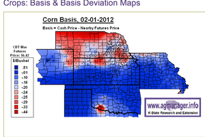 Corn Basis se normaliza, los Carrys de Maíz bajan un poco